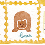 &kitte2024（グループ展用DMイラスト）