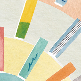 TheLibrary20252025（グループ展用DMイラスト）